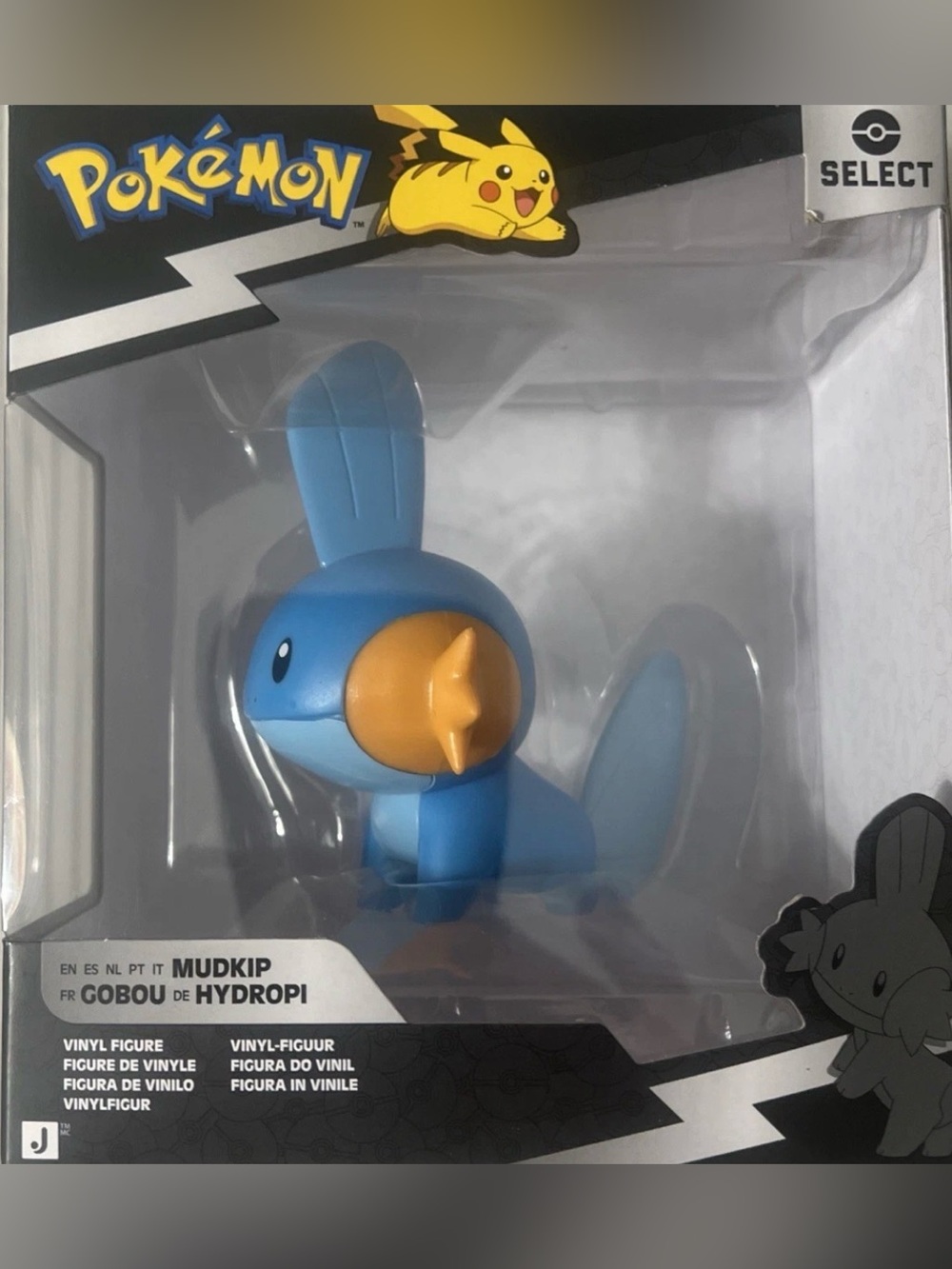 Pokémon Select Mudkip 4” Vinyl Figure Series 6 Jazwares Brand New Factory Sealed